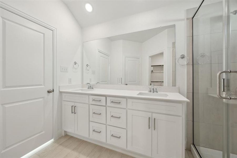 Furnished interior view inside a new home in Sicily, Princeton (Image 8).