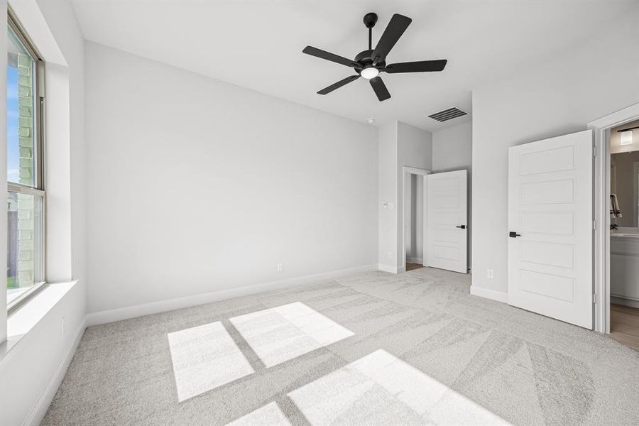 Spacious, unfurnished interior of a new home in Monterra - Gardens, Fate (Image 24). Spacious, unfurnished interior of a new home in Monterra - Gardens, Fate (Image 24).