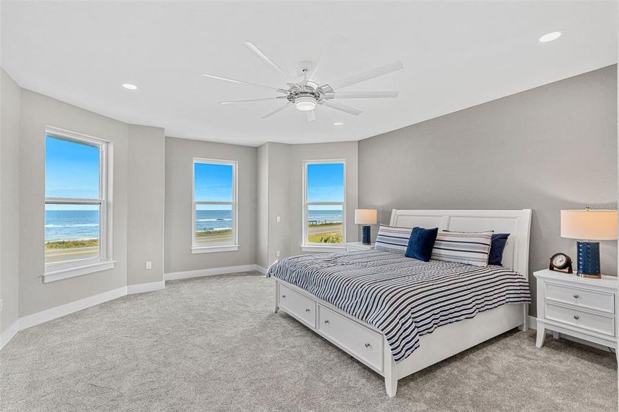 Furnished interior view inside a new home in , Flagler Beach (Image 18). Furnished interior view inside a new home in , Flagler Beach (Image 18).