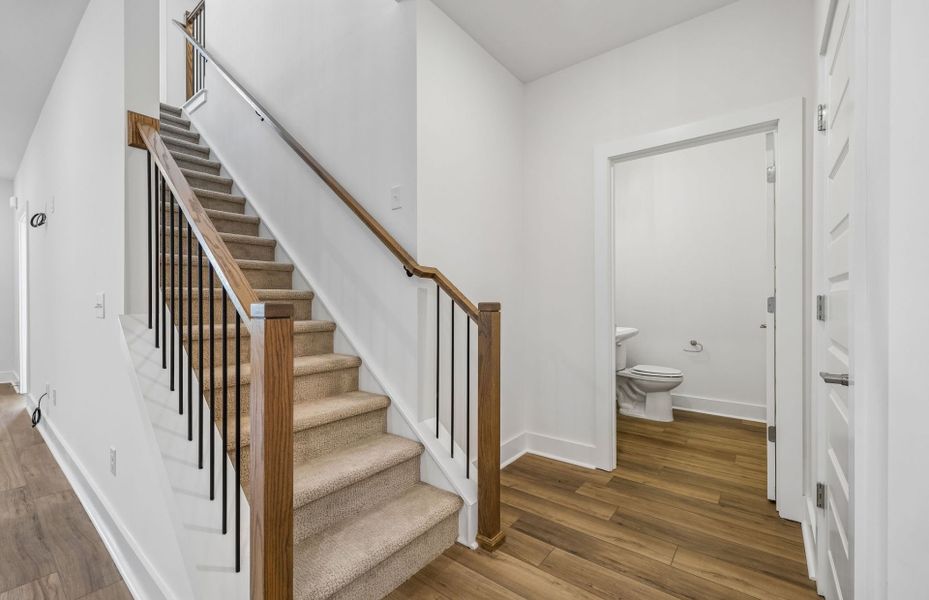 Spacious, unfurnished interior of a new home in Bradshaw Farms Reserve, Mount Juliet (Image 25). Spacious, unfurnished interior of a new home in Bradshaw Farms Reserve, Mount Juliet (Image 25).