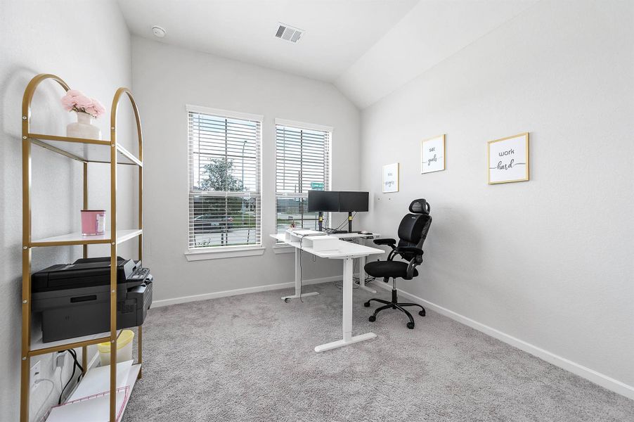 Furnished interior view inside a new home in , Beasley (Image 17).