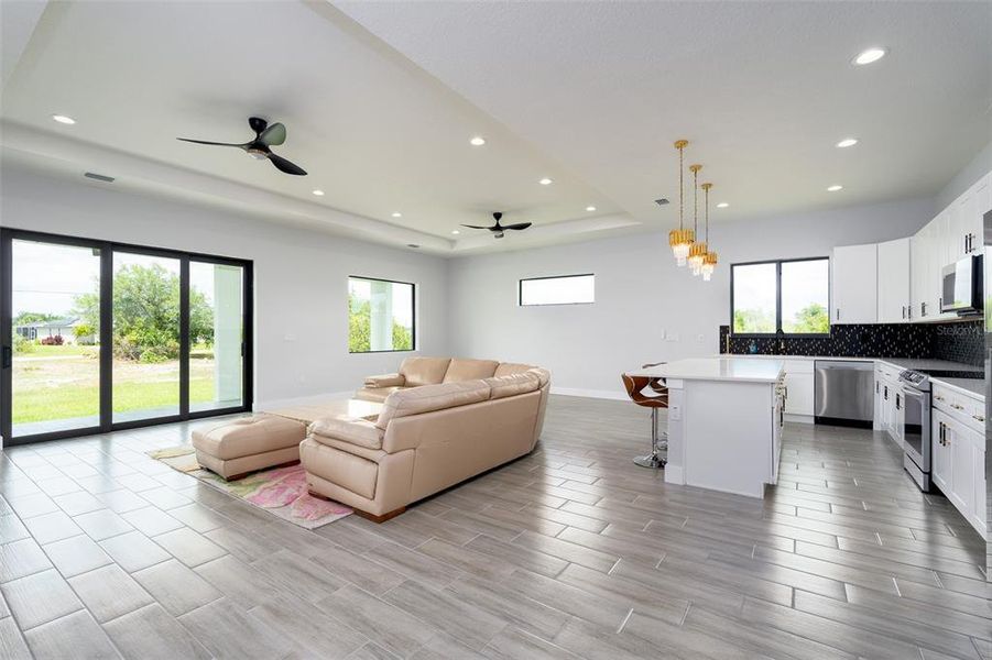Furnished interior view inside a new home in , Rotonda West (Image 6).