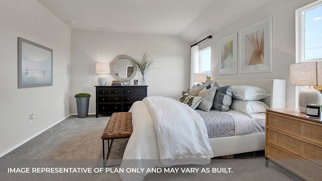 Furnished interior view inside a new home in Arroyo Ranch, Seguin (Image 31).