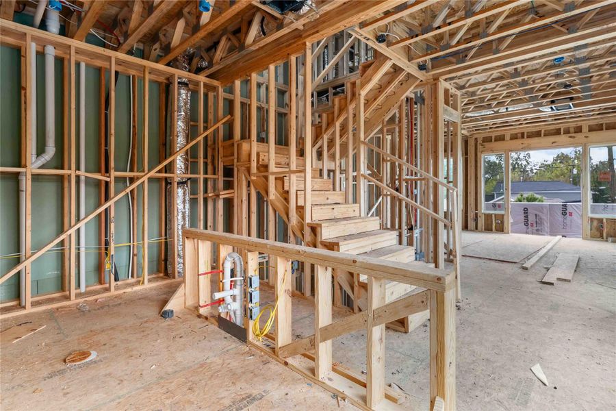 In-progress construction of a new home in , Houston, TX (Image 19).