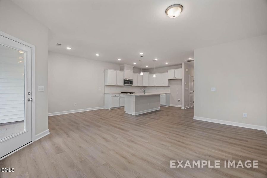 Spacious, unfurnished interior of a new home in Springvale, Fuquay Varina (Image 25).