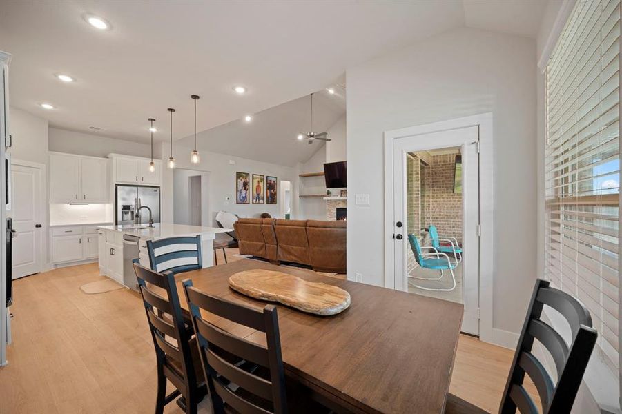 Furnished interior view inside a new home in , Waxahachie (Image 8).