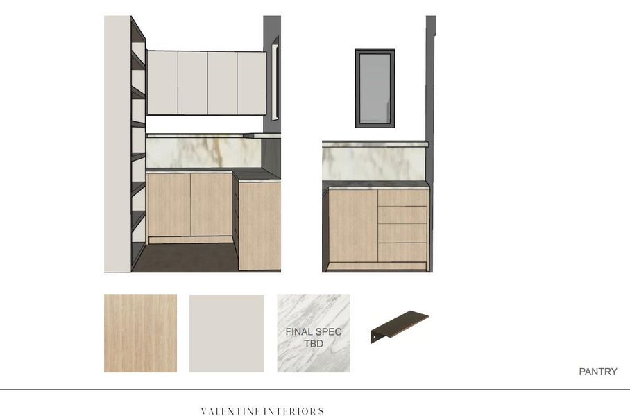 View of room layout