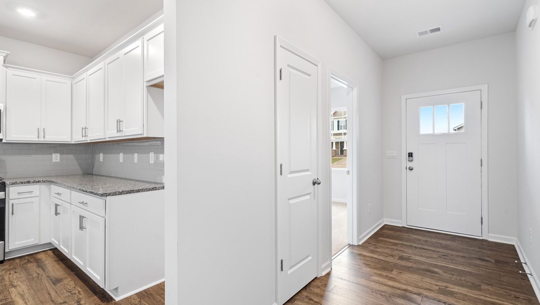 Representative furnished interior of a home built from the Davidson by D.R. Horton in Brookside Farms, Greer (Image 5).