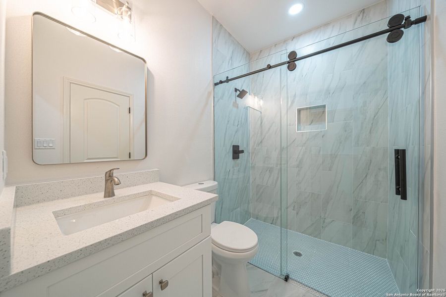 Furnished interior view inside a new home in , La Vernia (Image 11).