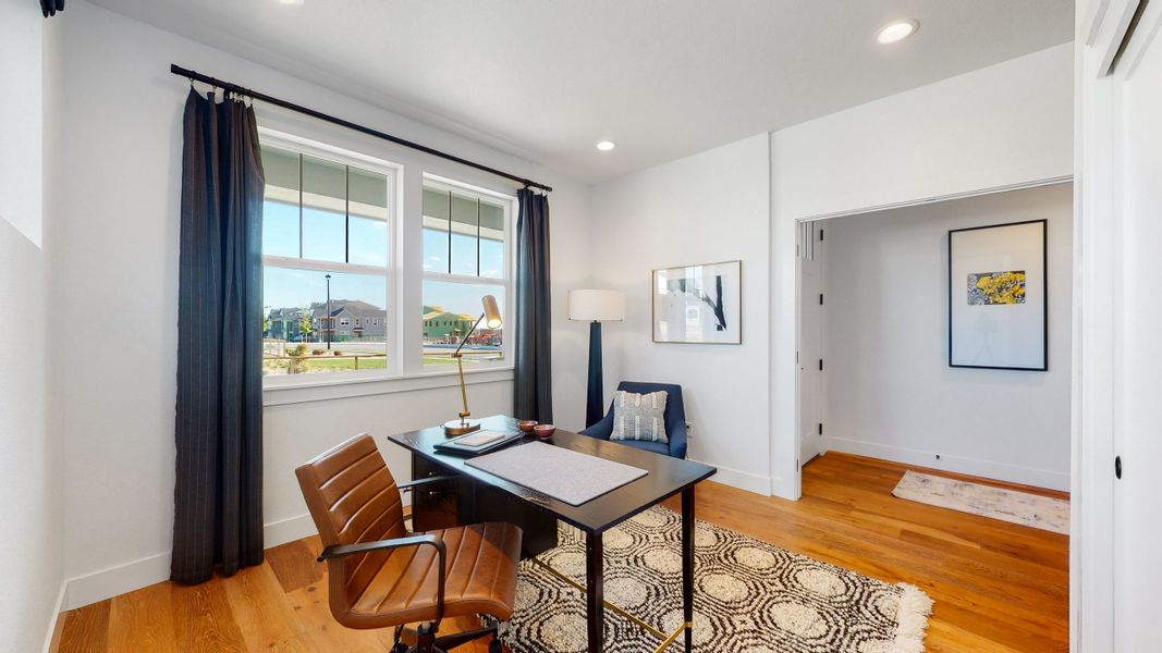 Furnished interior view inside a new home in Arras Park, Thornton (Image 22).