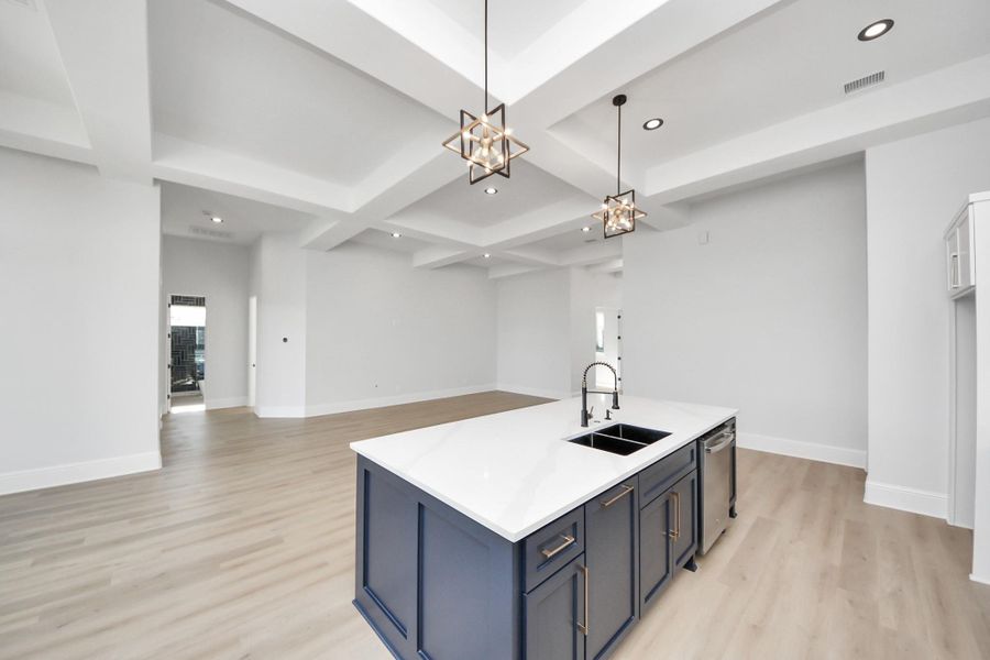 Furnished interior view inside a new home in , Montgomery (Image 8). Furnished interior view inside a new home in , Montgomery (Image 8).