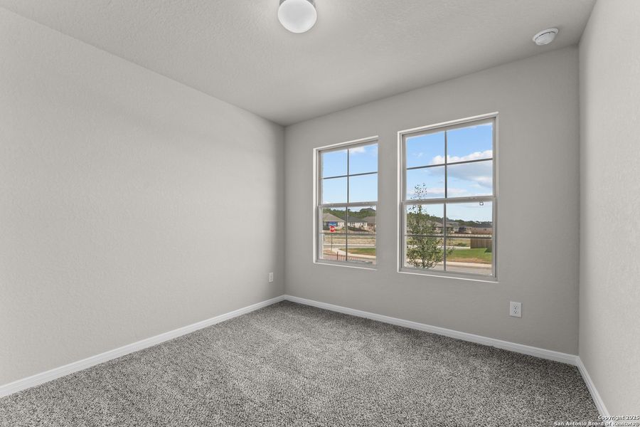 Spacious, unfurnished interior of a new home in Hunters Ranch, San Antonio (Image 26). Spacious, unfurnished interior of a new home in Hunters Ranch, San Antonio (Image 26).
