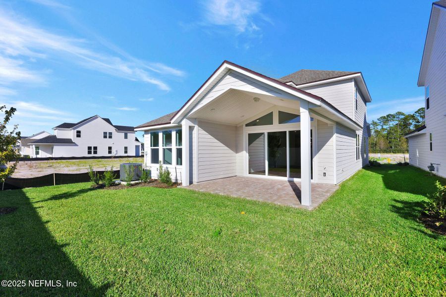 Exterior details and patio area of a home in Seabrook Village at Seabrook, Ponte Vedra (Image 24).