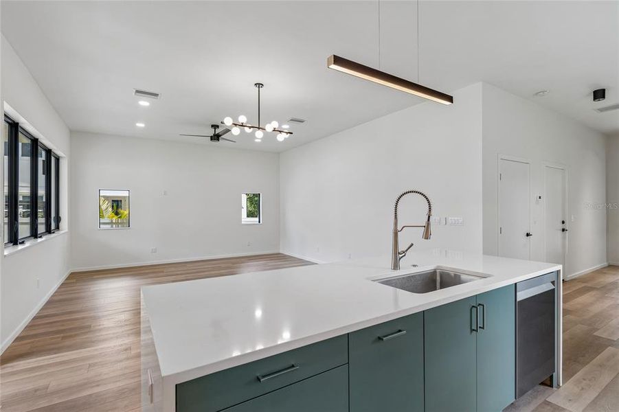 Furnished interior view inside a new home in , Tampa (Image 53).