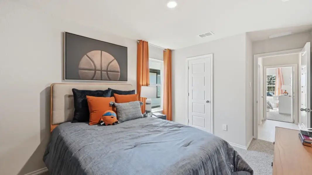 Furnished interior view inside a new home in Longhorn Estates, Fort Worth (Image 27).