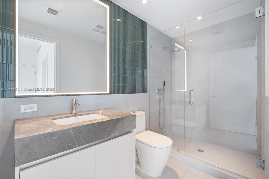 Furnished interior view inside a new home in Five Park, Miami (Image 6). Furnished interior view inside a new home in Five Park, Miami (Image 6).