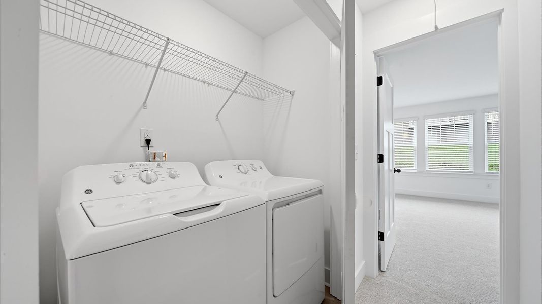 Furnished interior view inside a new home in Clayton Crossing, Arden (Image 24).