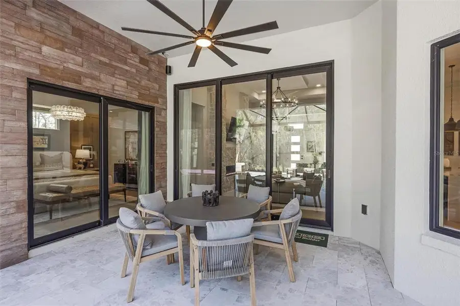 Exterior details and patio area of a home in , Ormond Beach (Image 4).