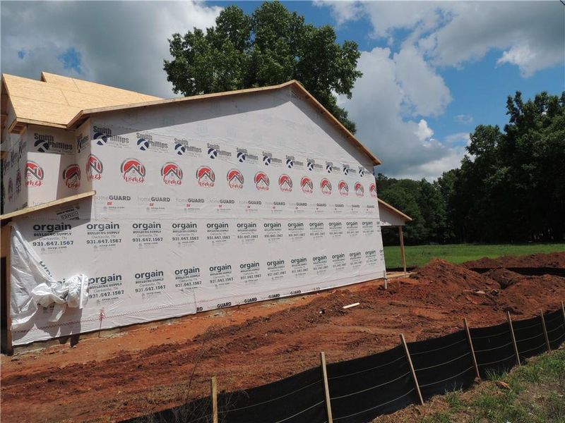 In-progress construction of a new home in , Bethlehem, GA (Image 10). In-progress construction of a new home in , Bethlehem, GA (Image 10).