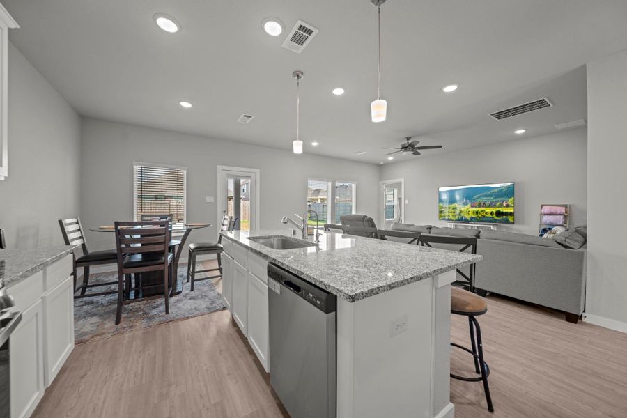 Furnished interior view inside a new home in Marvida, Cypress (Image 15). Furnished interior view inside a new home in Marvida, Cypress (Image 15).