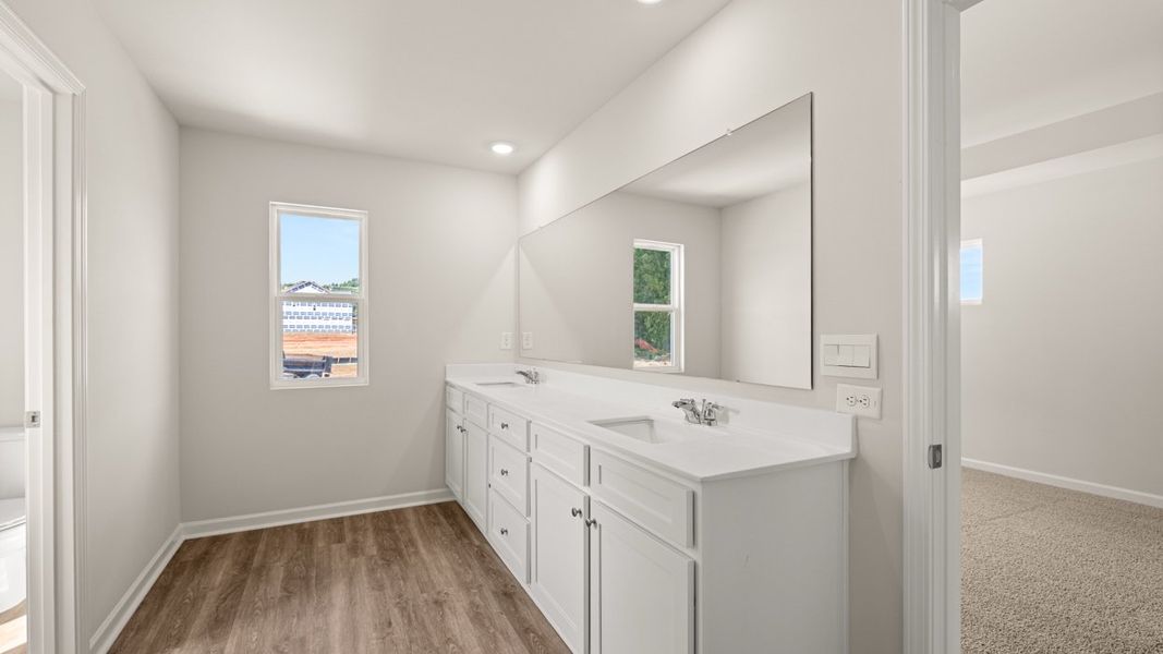 Furnished interior view inside a new home in Brookland Commons, Monroe (Image 7).