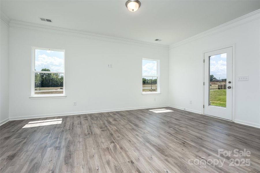 Spacious, unfurnished interior of a new home in Country Club Village, Salisbury (Image 8). Spacious, unfurnished interior of a new home in Country Club Village, Salisbury (Image 8).