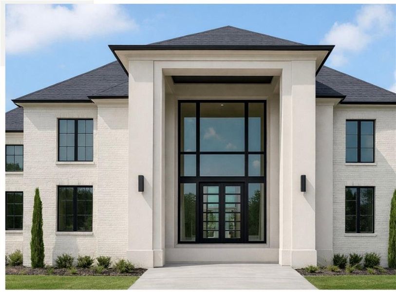 Exterior details and patio area of a home in , Conyers (Image 3).