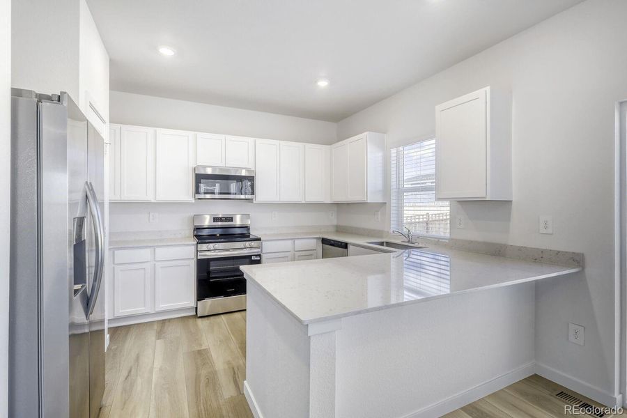 Furnished interior view inside a new home in Ledge Rock, Johnstown (Image 8).