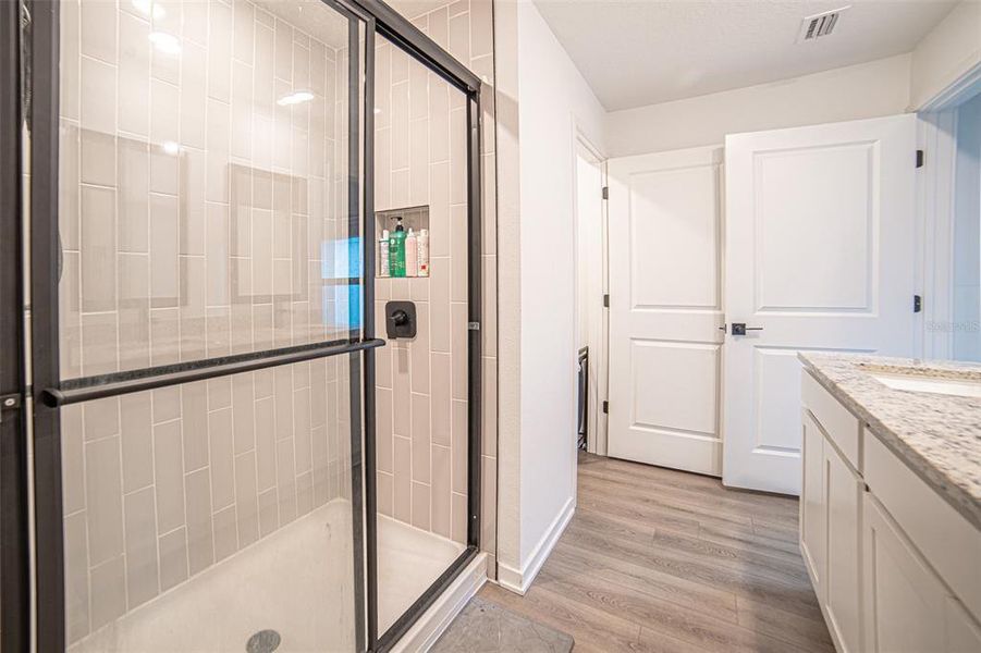 Furnished interior view inside a new home in The Crossing at Palm River, Tampa (Image 12).