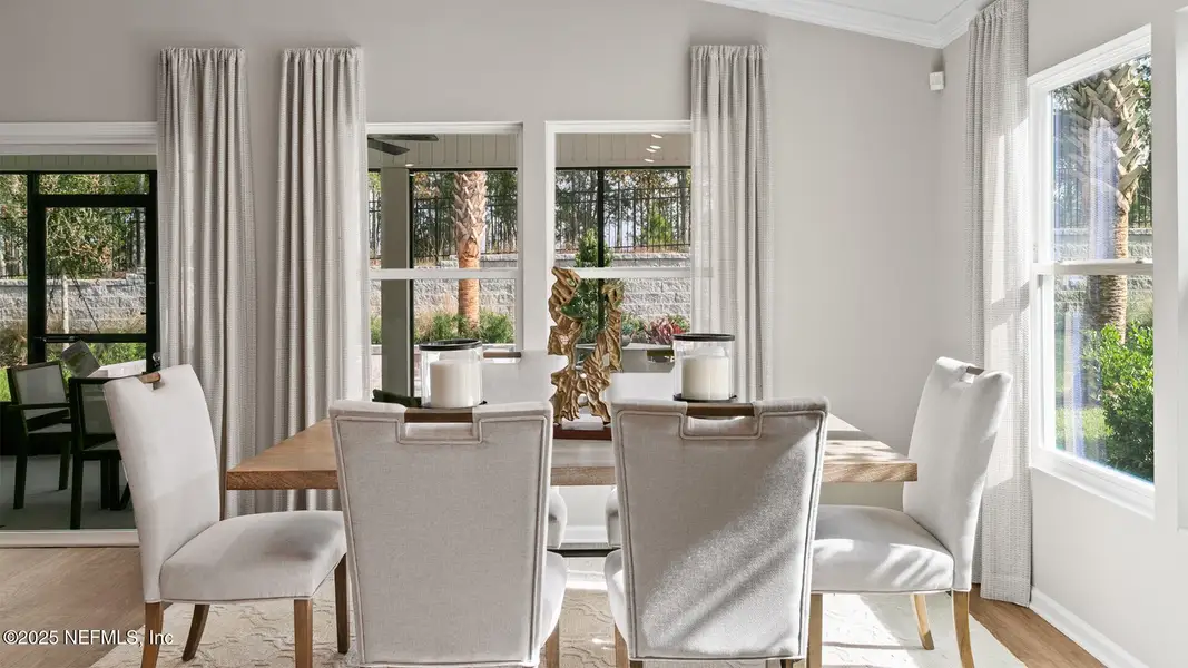 Furnished interior view inside a new home in Sawmill Branch, Palm Coast (Image 15).