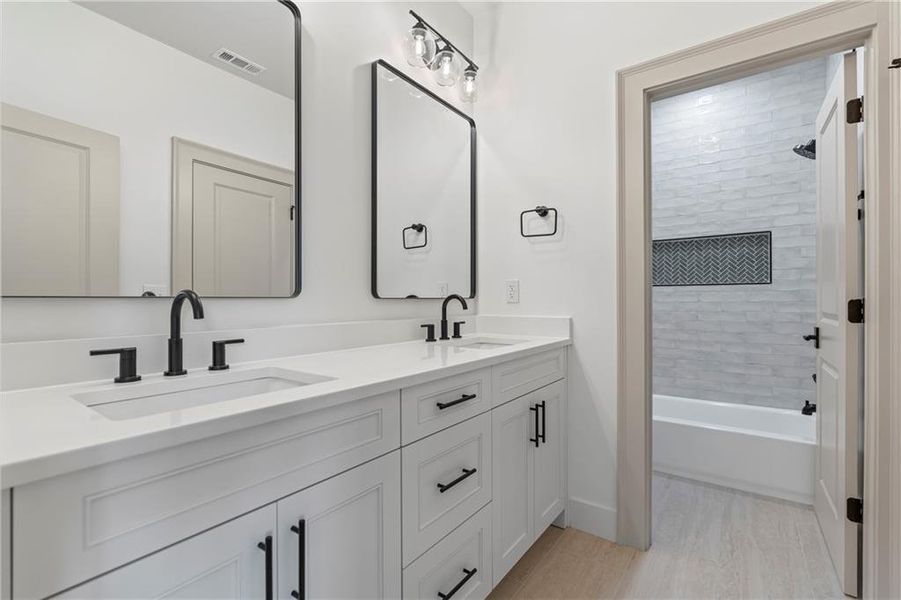 Furnished interior view inside a new home in , Lilburn (Image 12).