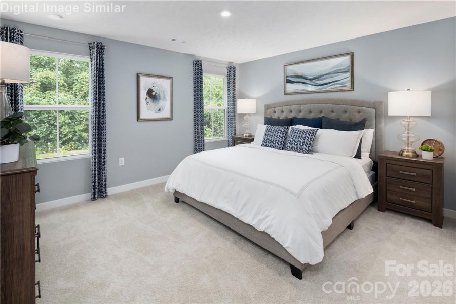 Furnished interior view inside a new home in Linwood Estates, Lexington (Image 7).
