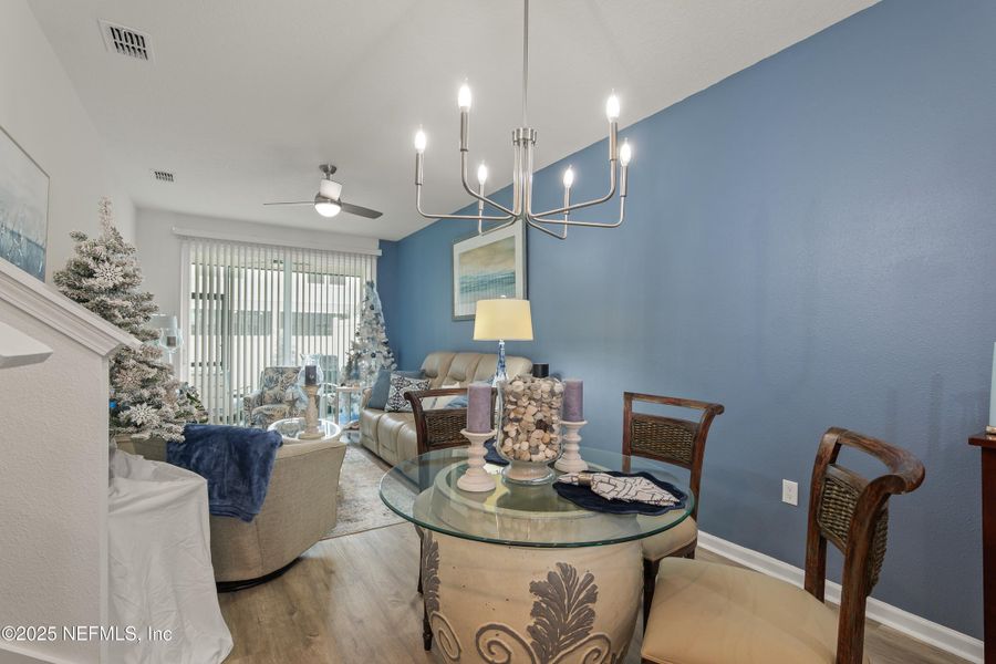 Furnished interior view inside a new home in , St. Augustine (Image 7).