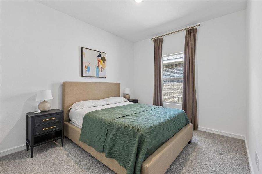 Furnished interior view inside a new home in , Dallas (Image 17).