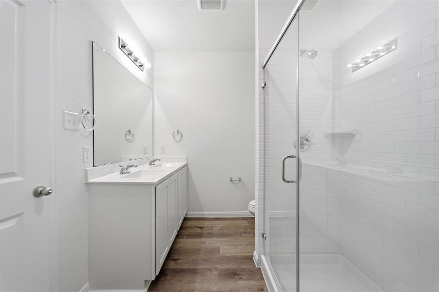 Furnished interior view inside a new home in Westridge, McKinney (Image 6).