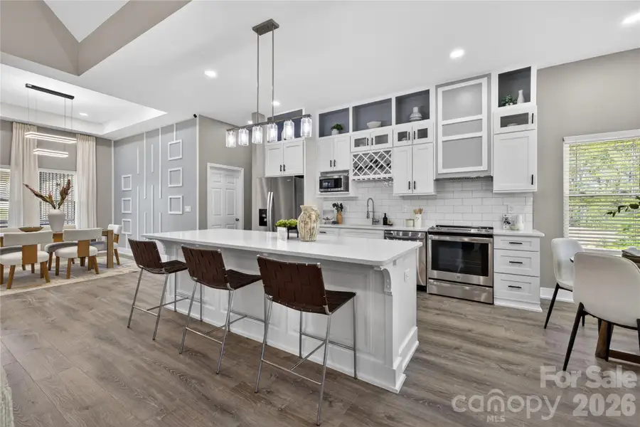 Furnished interior view inside a new home in , Bessemer City (Image 5).