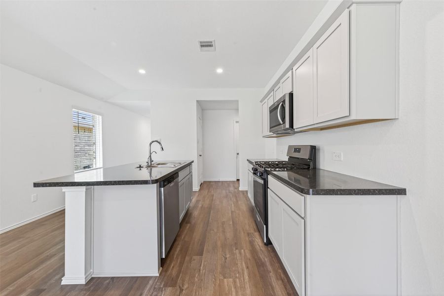 Furnished interior view inside a new home in Breckenridge Forest, Spring (Image 7).