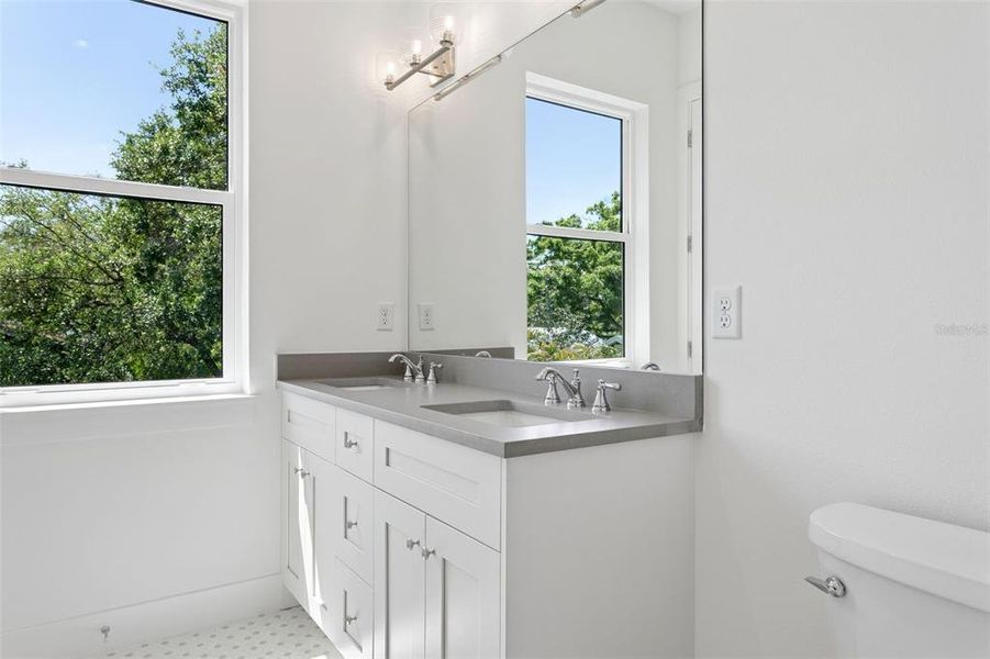 Furnished interior view inside a new home in , Tampa (Image 12).