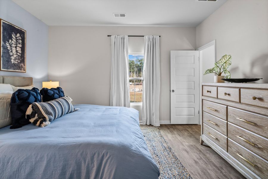 Furnished interior view inside a new home in Lindera Preserve at Cane Bay Plantation, Summerville (Image 6).