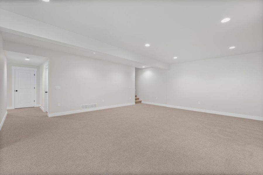 Representative unfurnished interior of a home built from the The Duxbury by Landmark Homes in Vernazza, Windsor (Image 22).