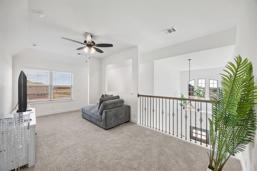 Furnished interior view inside a new home in Stone River Glen, Royse City (Image 20). Furnished interior view inside a new home in Stone River Glen, Royse City (Image 20).