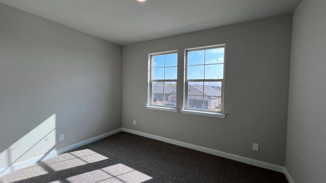 Spacious, unfurnished interior of a new home in Bluestem, Rhome (Image 16). Spacious, unfurnished interior of a new home in Bluestem, Rhome (Image 16).