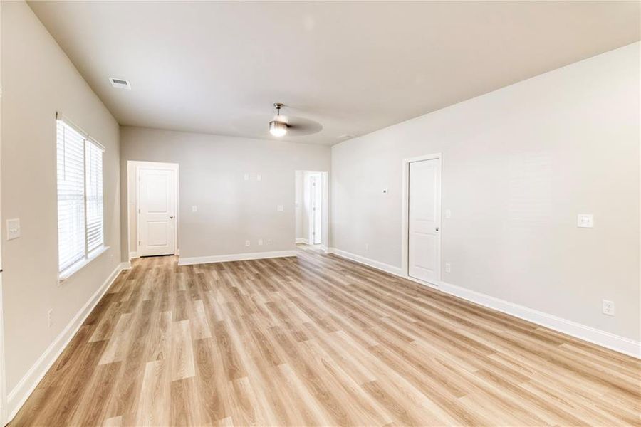 Spacious, unfurnished interior of a new home in , Canton (Image 24).