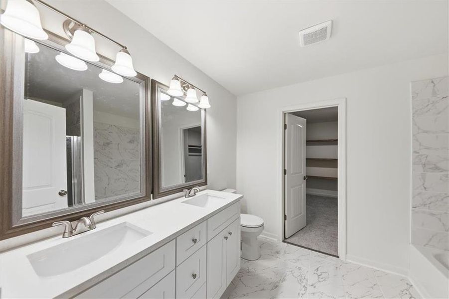 Furnished interior view inside a new home in , Carrollton (Image 13).