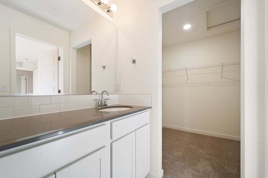3816 Soapstone St. - Owner's Suite Bath/ Closet 3816 Soapstone St. - Owner's Suite Bath/ Closet