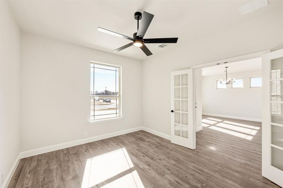 Spacious, unfurnished interior of a new home in Addison Hills Classic 60s, Cedar Hill (Image 35).