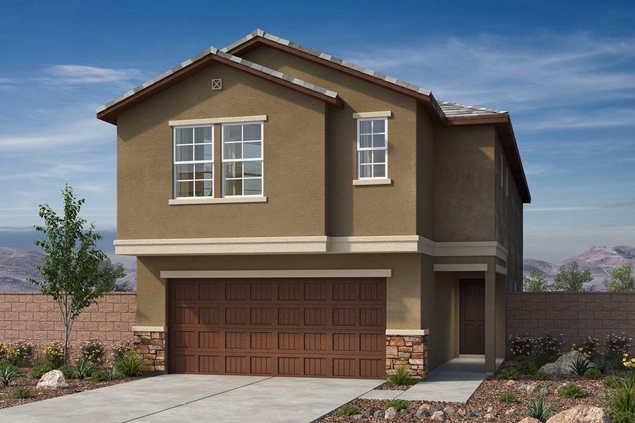 Exterior C with stone Exterior C with stone