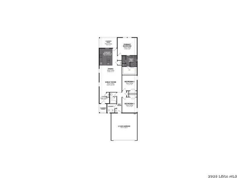 2D floor plan layout of this home in Veranda, San Antonio, TX (Image 2). 2D floor plan layout of this home in Veranda, San Antonio, TX (Image 2).
