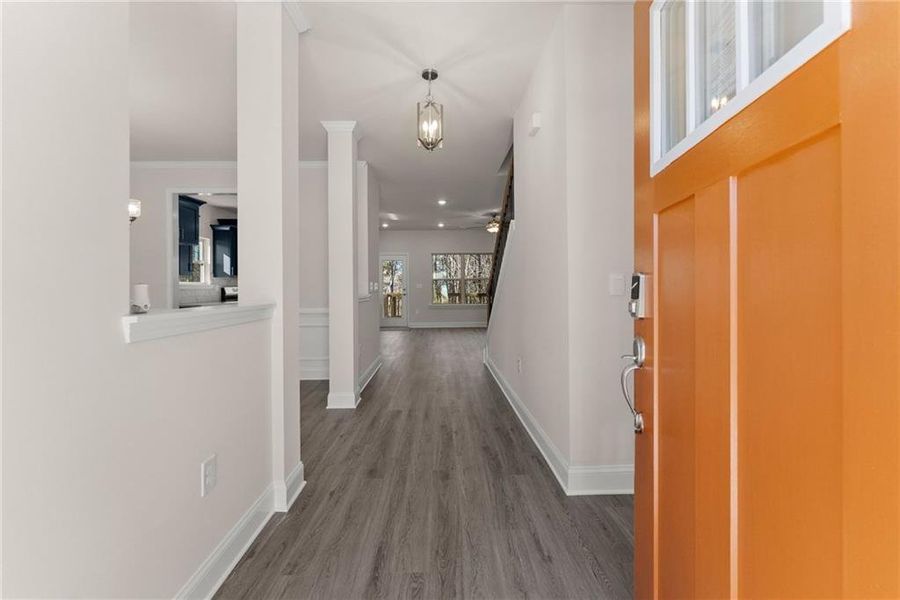 Spacious, unfurnished interior of a new home in Habersham Meadows, Demorest (Image 16).