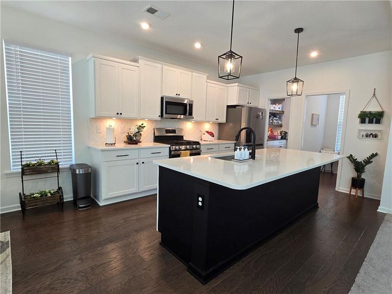 Furnished interior view inside a new home in The Reserve At Liberty Park, Braselton (Image 6).